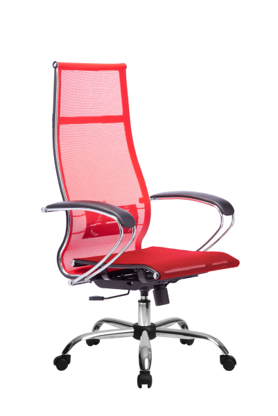 Кресло для руководителя Метта МЕТТА-7(MPRU)/подл.131/осн.003 (Красный)