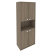 Шкаф высокий широкий Style Л.СТ-1.5 778x410x1980 (Вяз Благородный)