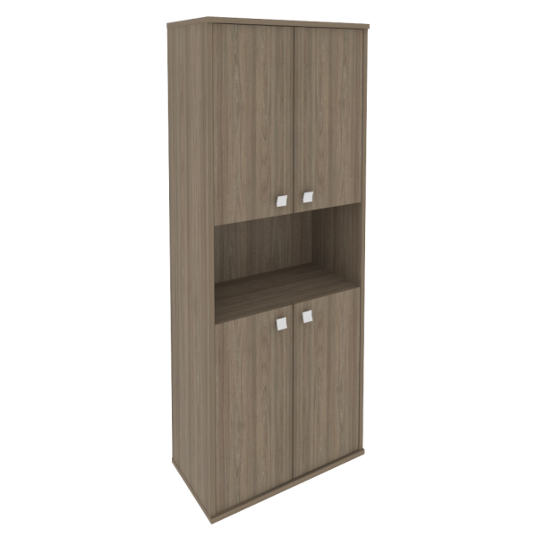 Шкаф высокий широкий Style Л.СТ-1.5 778x410x1980 (Вяз Благородный)