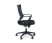 Кресло офисное / Спэйс LB / черный пластик / черная сетка / черная ткань (Черный)