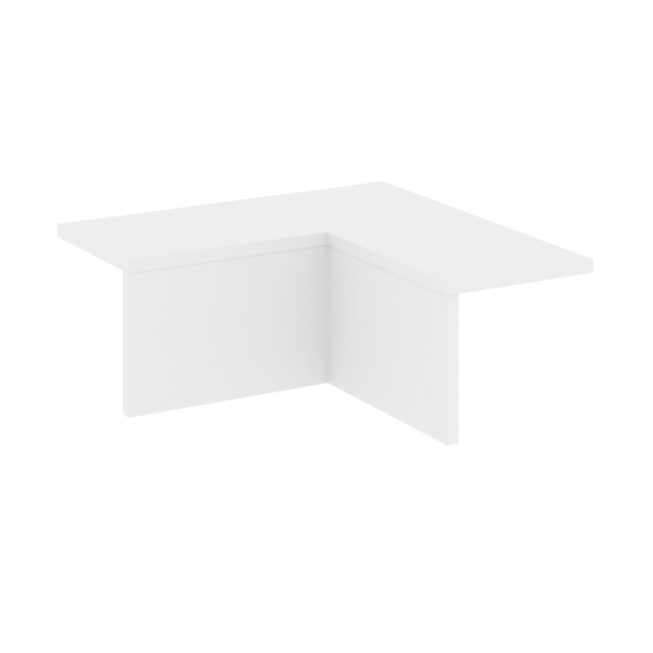 Накладка угловая низкая внутренняя левая для О.R-F.MU.VNUL Onix О.R-NU.N.VNUL 759x759x297 (Белый Бриллиант)