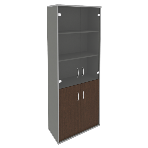 Шкаф Riva А.СТ-1.2 770x365x1980 (Венге-Металлик)