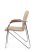 Стул Самба с деревянными подлокотниками SMB-02H Бежевый (Бежевый)