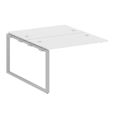 Проходной наборный элемент рабочей станции Metal System Style БО.ПРС-СП-2.2 1200x1475x750 (Белый/Серый металл)