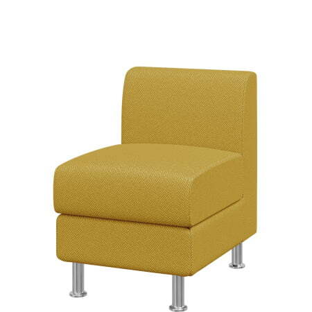 Диван Домино. Модуль 1-местный. (Модуль 1-местный sweet_yellow)