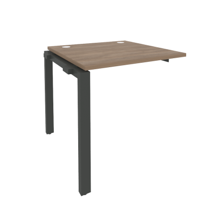 Наборный элемент рабочей станции на П-образном м/к Onix O.MP-1.NRS-0.8 780x800x750 (Дуб Аризона/Черный металл)
