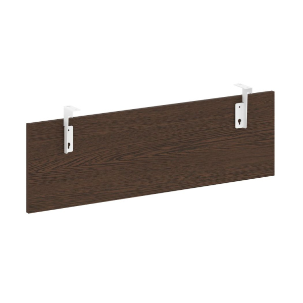 Царга для стола руководителя L1200мм Б.ЦС-2 1050x18x320 (Венге Цаво/Белый металл)