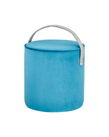 Пуф Джерри велюр темно-бирюзовый (Пуф Джерри темно-бирюзовый)