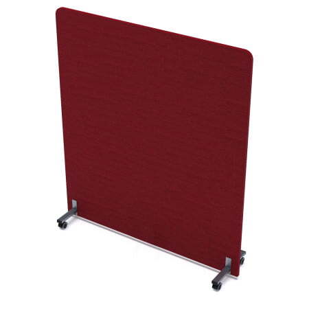 Акустическая мобильная перегородка SOFTOffice 011.МП.1316 1400x377x1600 (Red)