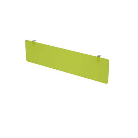 Экран подстольный оргстекло Gloss 9НЭК.010.1 Киви 1200x4x300 (Ivory)