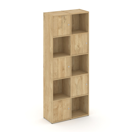 Стеллаж Locker Plus LK.K-008 798x350x1983 (Тиквуд Светлый |)