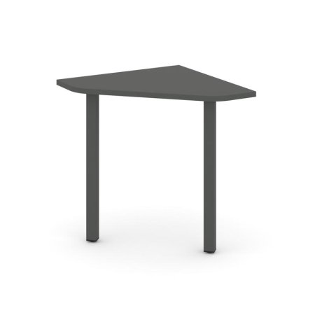 Угловой элемент стола SN-5.USP-021 (800х800х750) (Антрацит/Металл Антрацит)