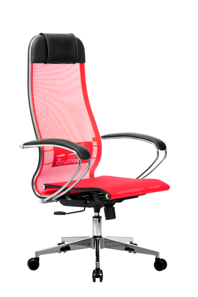 Кресло для руководителя Метта МЕТТА-4(MPRU)/подл.131/осн.004 (Красный)