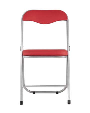 Стул складной ДЖОН металлик, красный (Стул складной Джон красный)