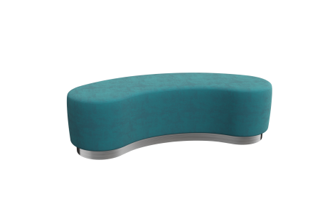 Пуфик PV-7 (Teddy 663/Серебро)