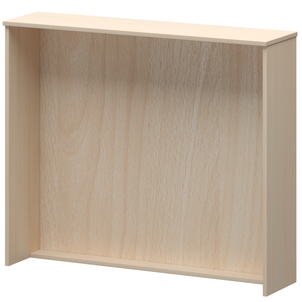 Стойка прямоугольная Ресепшн А-553 1460x360x1220 (Бук)