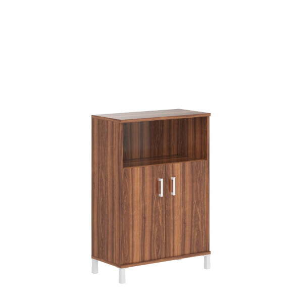 Шкаф 3 уровня, широкий, глухие двери без замка Born B-420.2 900x450x1286 (Орех Даллас)