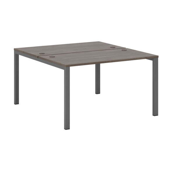 Бенч-система две столешницы New Line NLN36318234 1350x1466x750 (Дуб шамони темныйЧерный)