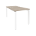 Рабочая станция на П-образном м/к Onix O.MP-D.RS-2.0.7 780x1475x750 (Тиквуд Темный/Белый Металл)