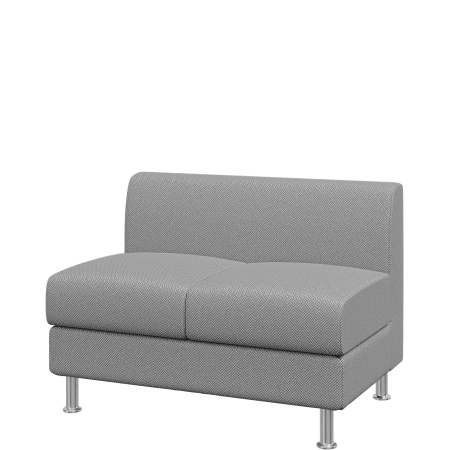 Диван Домино. Модуль 2-местный. (Модуль 2-местный sweet_light_grey)