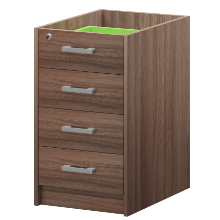 Корпус тумбы приставной Арго АТ-07 440x600x740 (Темный шимо)