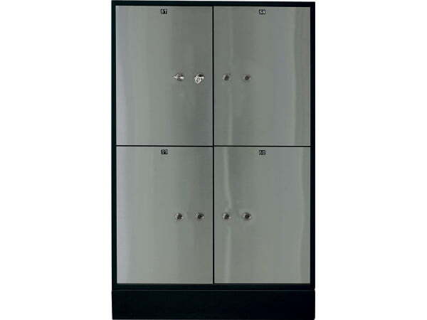 Блок депозитных ячеек VALBERG DB-4S.DGL (Серый/Графит)