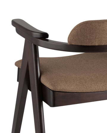 Стул обеденный OLAV кофейный 2 шт, (Стул кухонный OLAV кофейный)