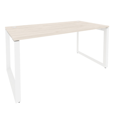 Стол рабочий на О-образном м/к Onix O.MO-SP-4.8 1580x800x750 (Денвер Светлый/Белый Металл)