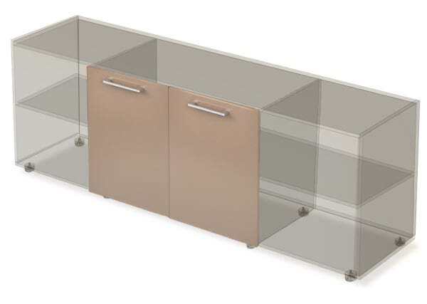 10ФК.007 Комплект фасадов узких (334x16x596)x2 (Mokko)