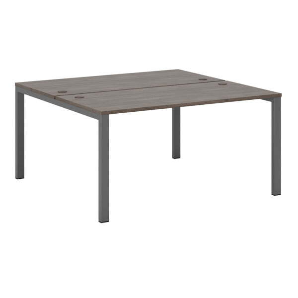 Бенч-система две столешницы New Line NLN36318334 1500x1466x750 (Дуб шамони темныйЧерный)