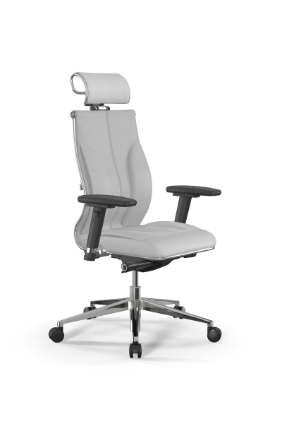 Кресло для руководителя Метта Samurai M3-11D - Infinity /Kc06/Wm06/D03P/H2cL-3D(M26.B32.G25.W03) (Белый)