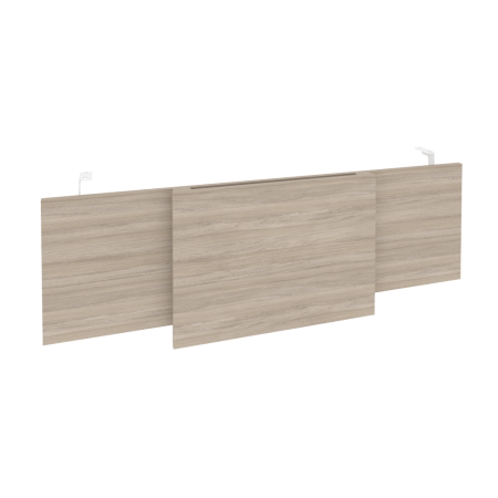 Царга стола руководителя Onix O.M-CSR-4 1340x450x54 (Дуб Аттик/Белый)