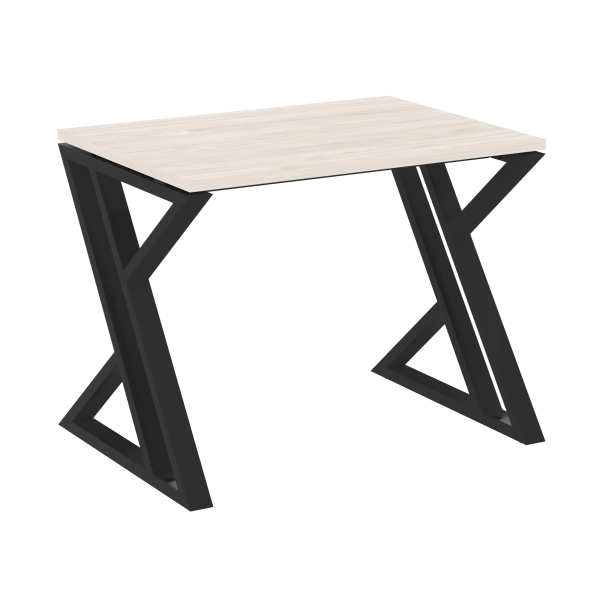 Стол рабочий VR.L-SRZ-1.7 980x720x750 (Денвер Светлый/Черный металл)