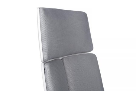 Кресло Iq Rv RCH 8989 Белый/Светло-серый (Светло-серый)