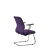 Кресло для руководителя Метта SU-Mr-4(Vivaldi)/подл.110/осн.007 (Сиреневый)