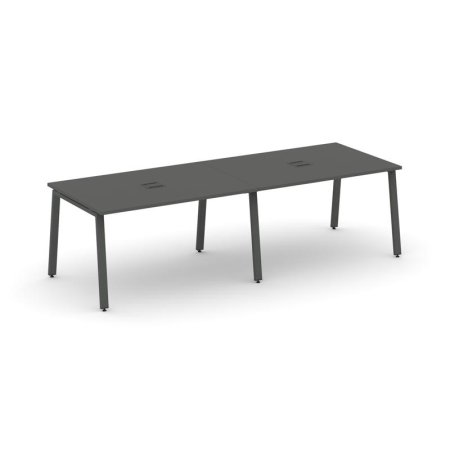 Стол переговорный SN-6A.SPRG-014 (3160х980х750) (Антрацит/Металл Антрацит)