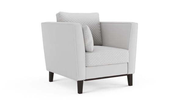 Кресло Neapole (1030x920x960) Молочный (Молочный)