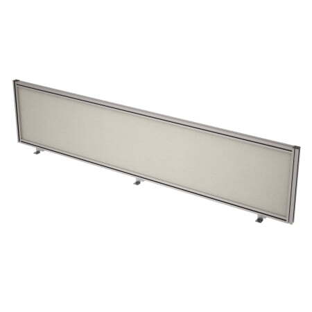 9БТ.0409.6 Барьер из ткани в алюминиевом профиле, фронтальный (1800x29x400) (Latte)