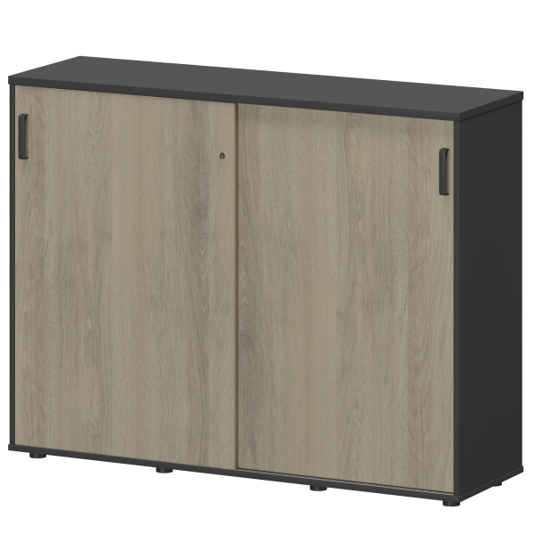 Тумба-купе Смарт СМТ-15.11К Тип1 1496x444x1175 (Графит/Кронберг)