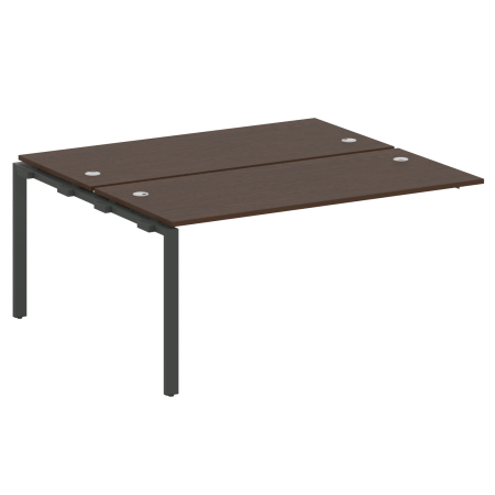 Проходной наборный элемент рабочей станции Metal System Style БП.ПРС-СП-2.4 1600x1475x750 (Венге Цаво/Антрацит металл)