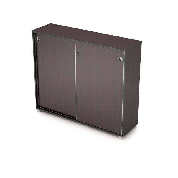 6ШКЗ.014 Шкаф-купе с замком (1437x400x1205) (Венге)