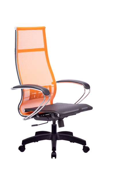 Кресло для руководителя Метта МЕТТА-7(MPRU)/подл.131/осн.001 (Оранжевый)