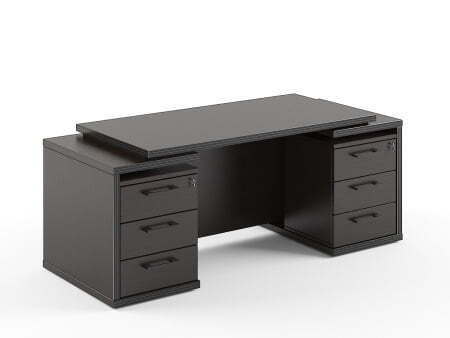 Стол руководителя на опорных тумбах Torr TDT 197 1900x700x750 (Венге Магия)