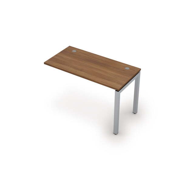 6МБК.5168 Линейная бенч-система, конечный модуль (1200x600x750) (Шамони темный/Алюминий матовый)