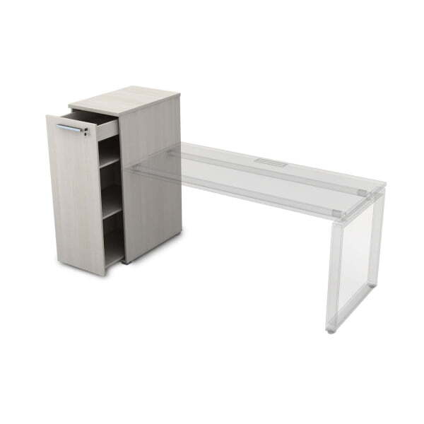 9Т.019 Тумба с выкатной секцией высокая (450x800x1150) (Ivory)