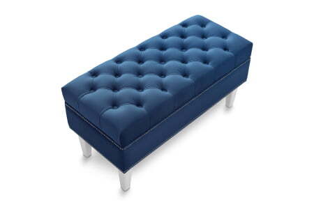 Банкетка Parige 900 (920x420x450) Синий (Синий)