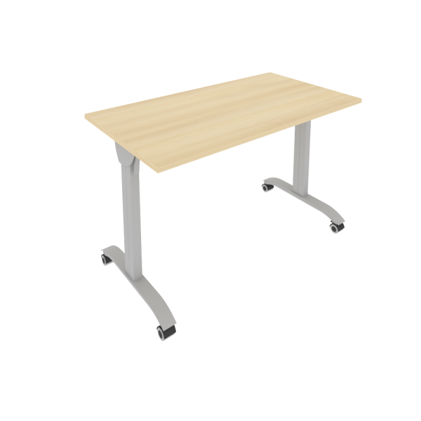 Стол складной мобильный Mobile system СМ-3 1200x650x757 (Акация Лорка/Серый металл)