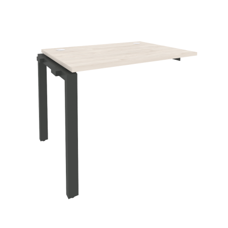 Наборный элемент рабочей станции на П-образном м/к Onix O.MP-1.NRS-1.7 980x720x750 (Денвер Светлый/Черный металл)