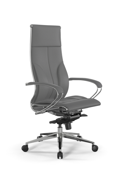 Кресло для руководителя Метта Samurai L1-10K - Infinity /Kc06/Nc06/K2cL(M06.B32.G11.W03) (Серый)