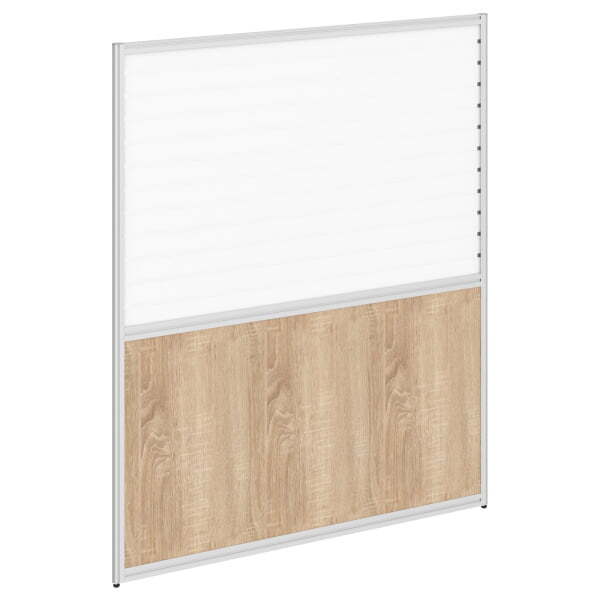 Перегородка комбинированная 1600 Rand RP160SG140 1400x22x1600 (Дуб Сонома светлый)